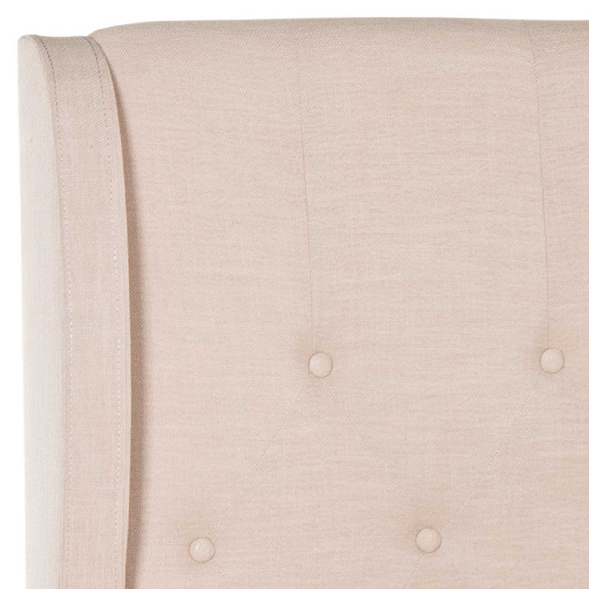 Blakely Upholstered Bed Light Beige - Image 3