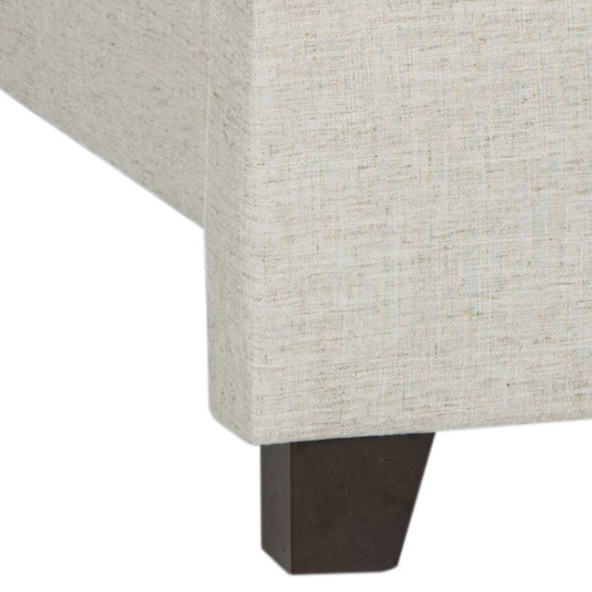Blakely Upholstered Bed Light Gray - Image 4