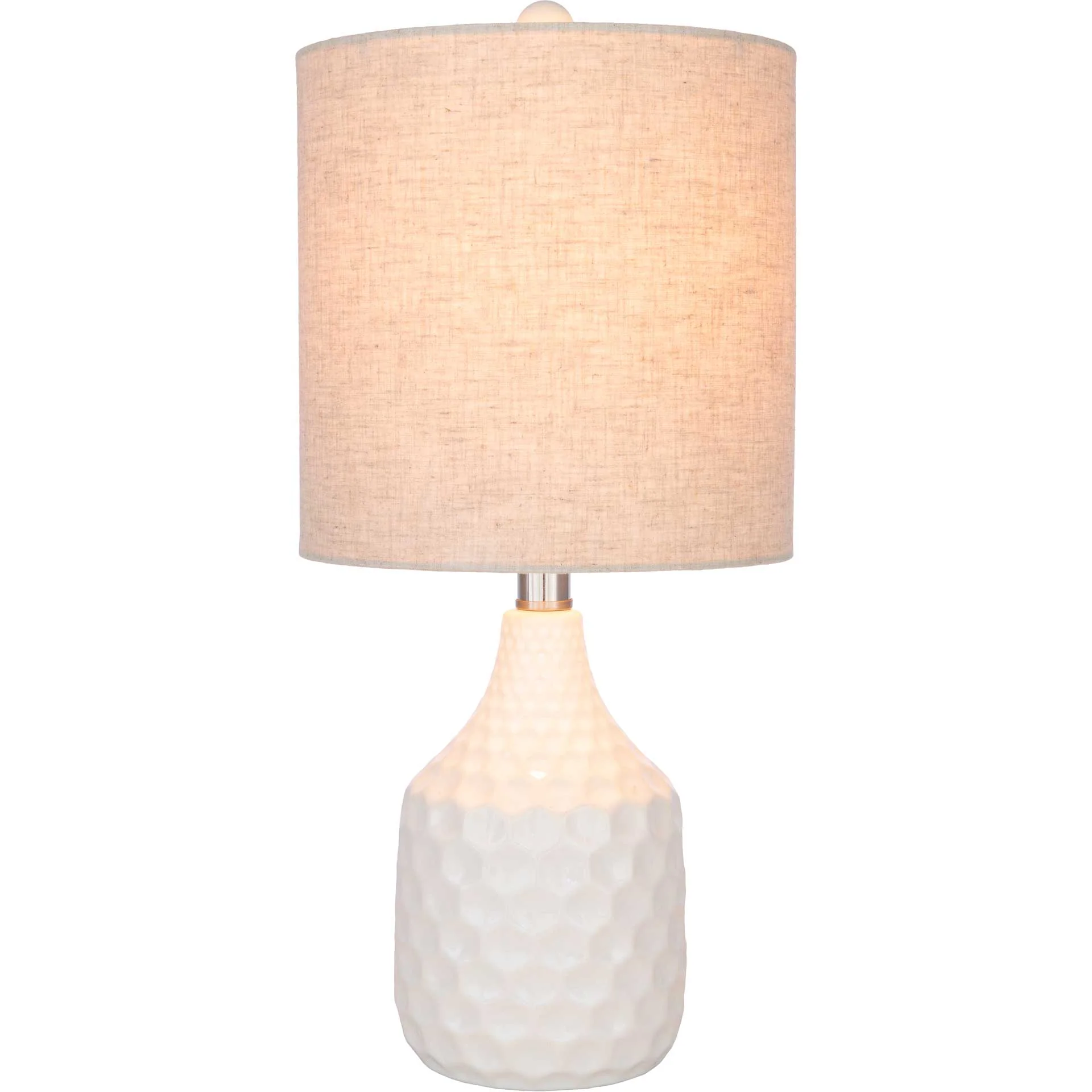 Blaze Table Lamp Ivory/White/Beige - Image 2