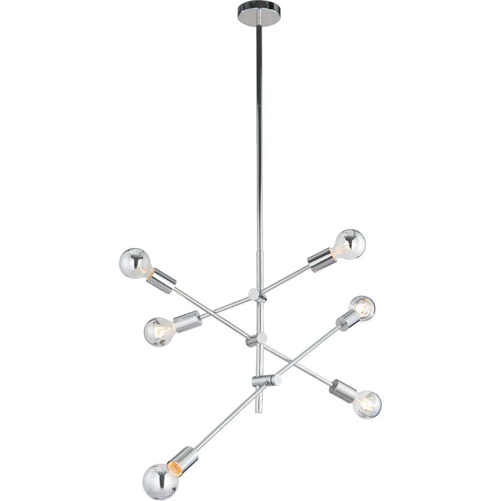 Bleecker Ceiling Lamp Chrome - Image 2