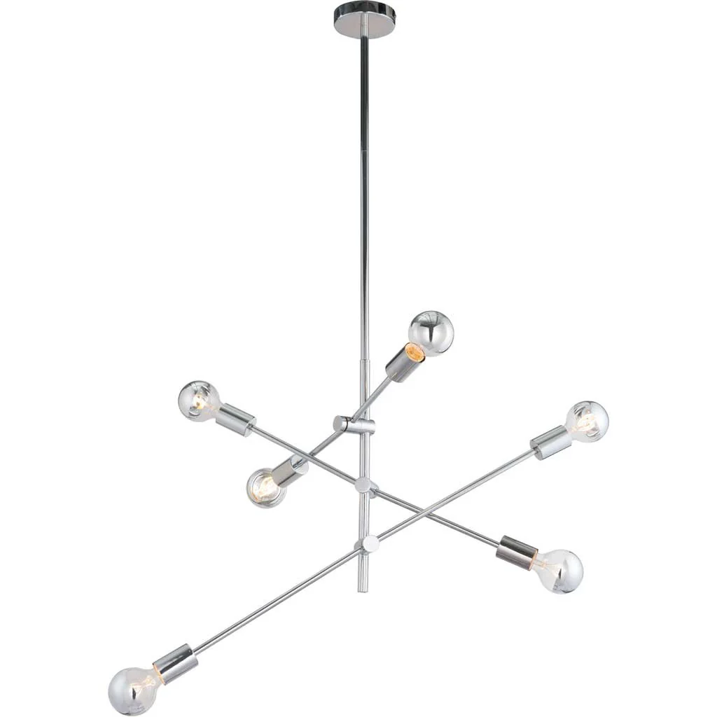 Bleecker Ceiling Lamp Chrome - Image 3
