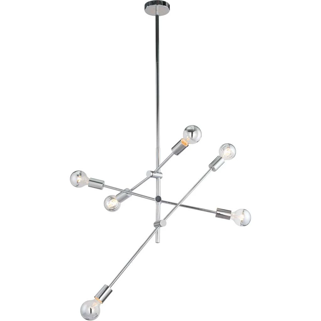 Bleecker Ceiling Lamp Chrome - Image 4