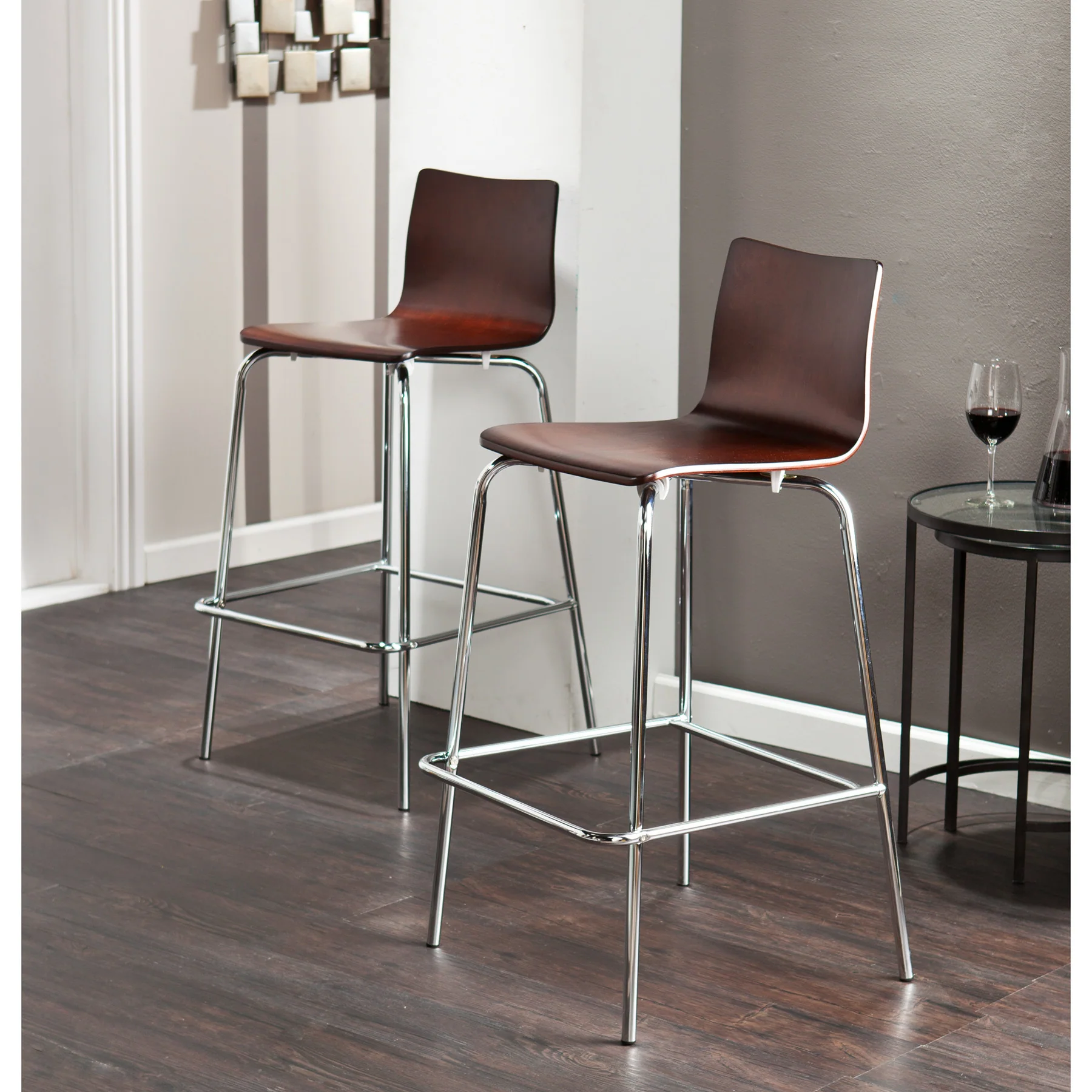 Blence Barstool Espresso (Set of 2) - Image 3