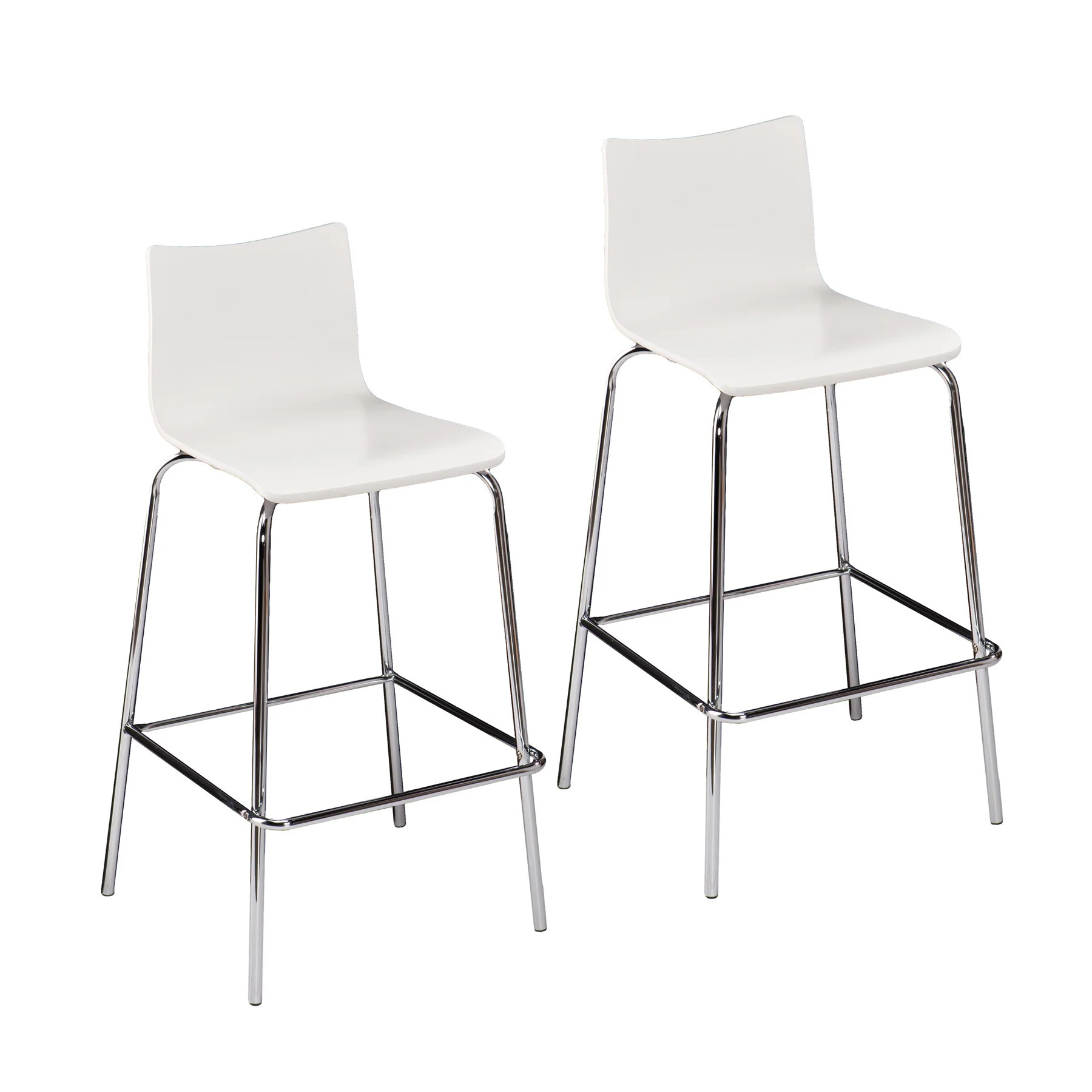 Blence Barstool White (Set of 2) - Image 2