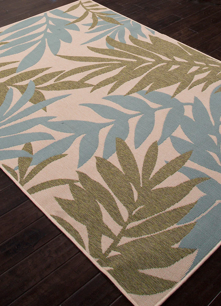 Bloom Fern Birch/Blue Surf Area Rug - Image 2