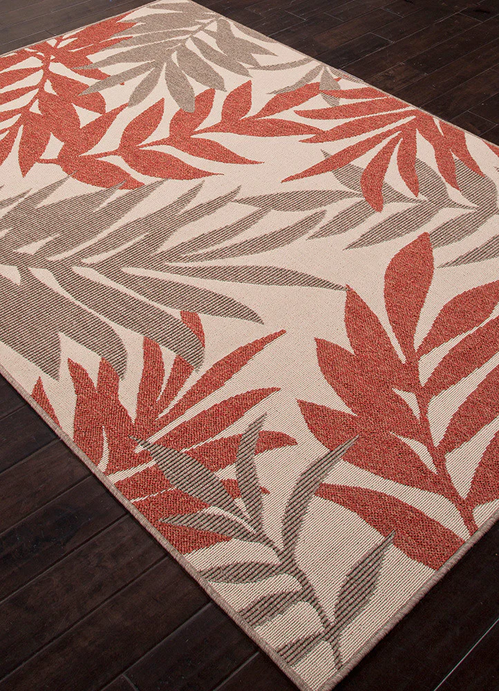 Bloom Fern Birch/Jester Red Area Rug - Image 2
