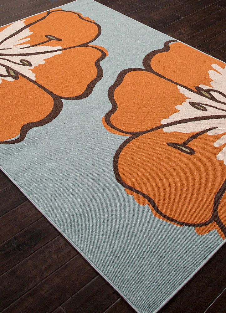 Bloom Porch Blue Surf/Yam Area Rug - Image 2