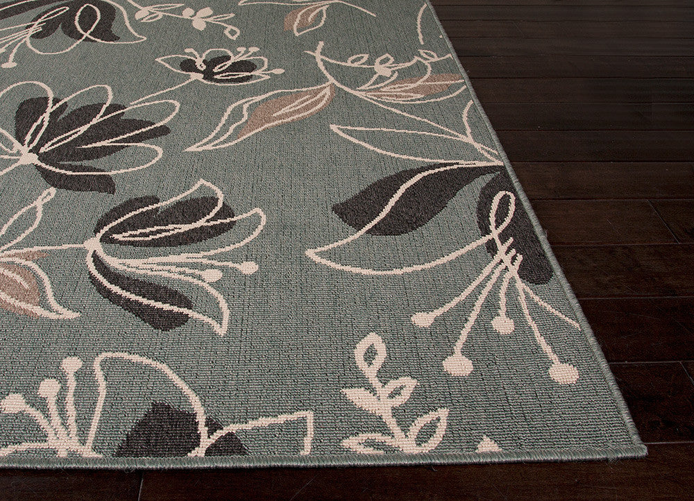 Bloom Spring Blue Surf/Birch Area Rug - Image 3