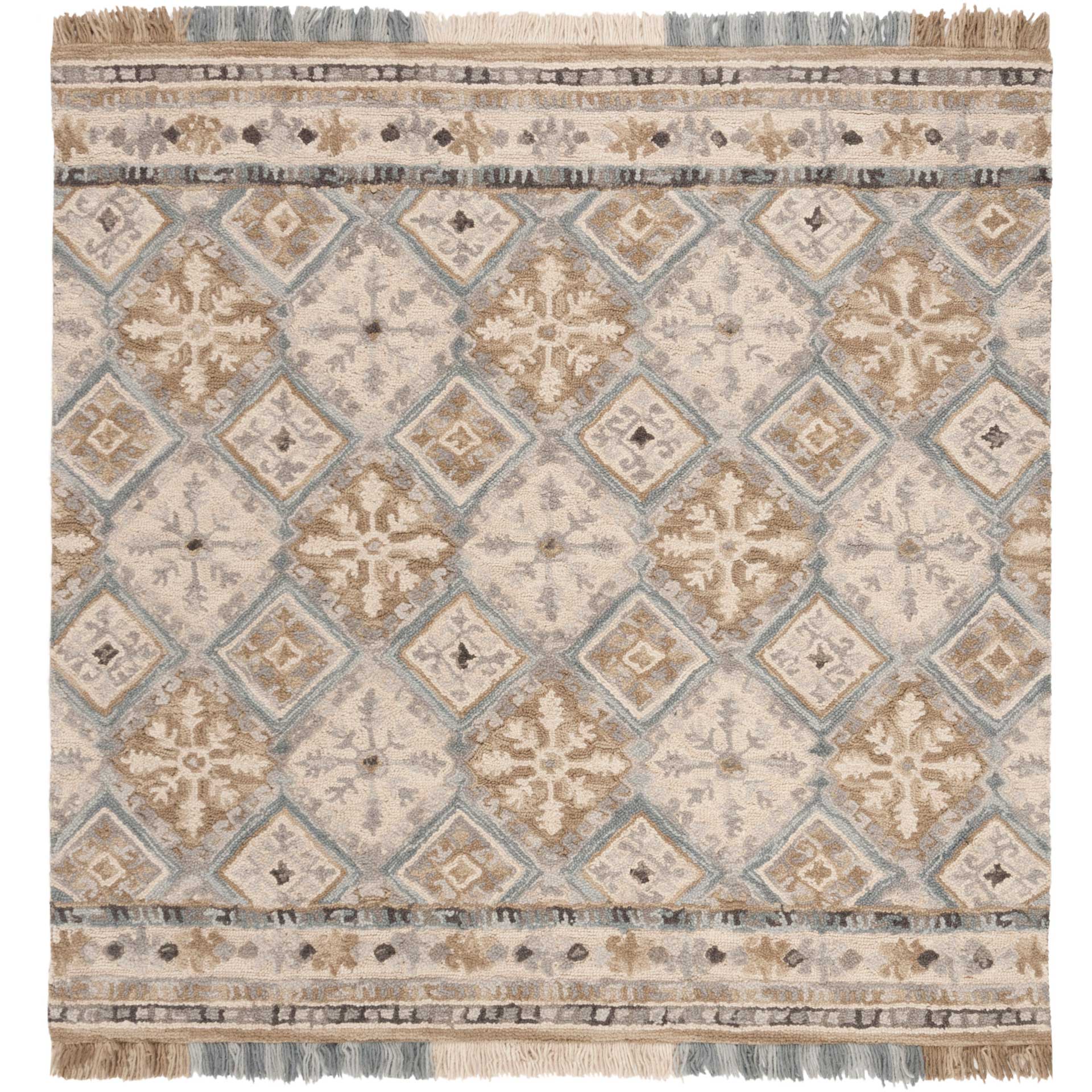 Blossom Beige/Light Blue Area Rug - Image 2