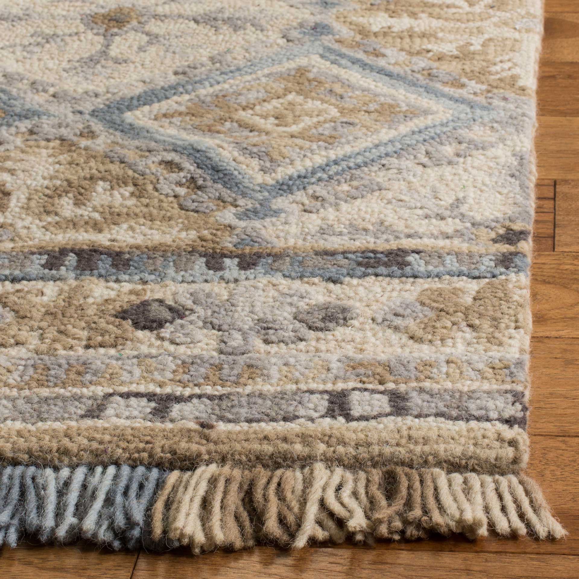 Blossom Beige/Light Blue Area Rug - Image 5