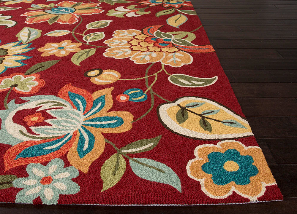 Blossom Botanic Rosewood/Baltic Area Rug - Image 3