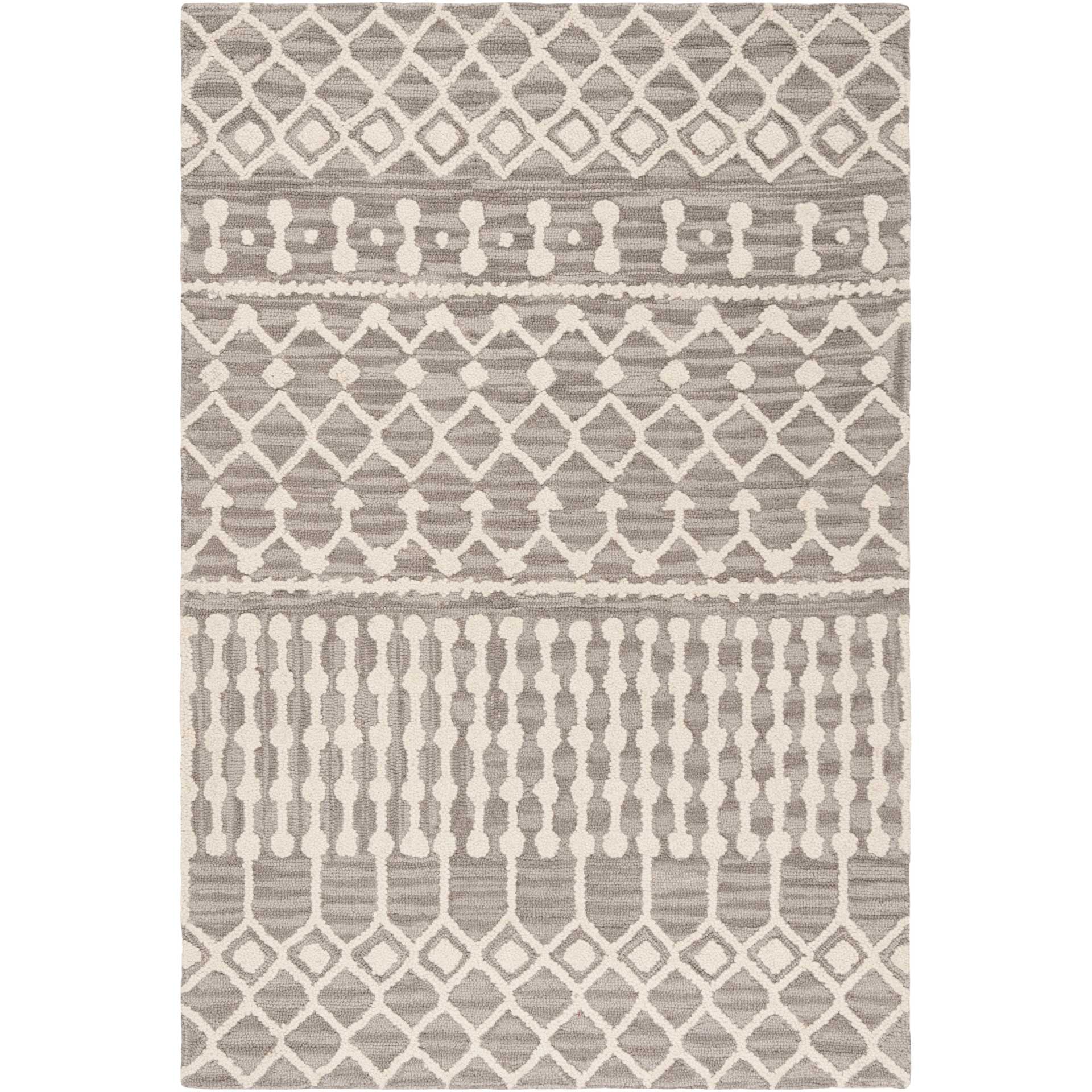 Blossom Dark Gray/Ivory Area Rug - Image 4