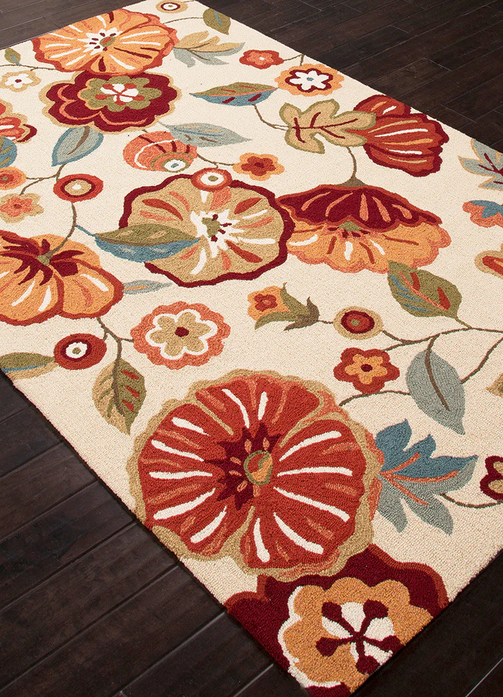 Blossom Rosewood Angora/Baltic Area Rug - Image 2