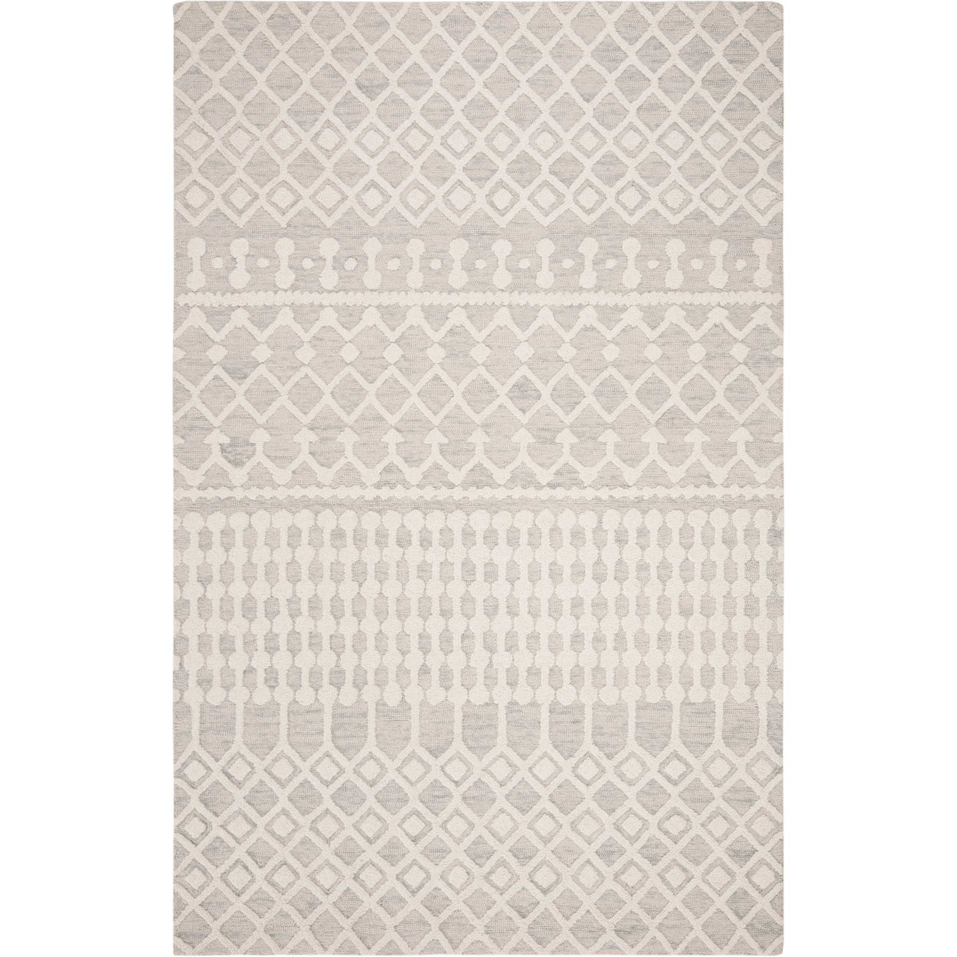 Blossom Silver/Ivory Area Rug - Image 3
