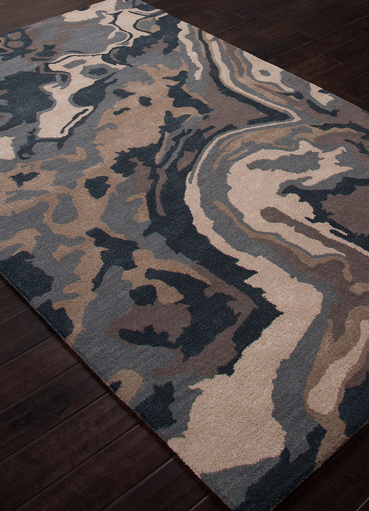 Blue Alabaster Driftwood/Dark Slate Area Rug - Image 2