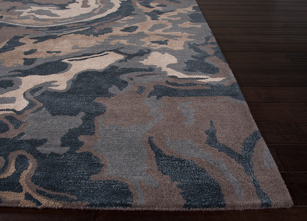Blue Alabaster Driftwood/Dark Slate Area Rug - Image 3