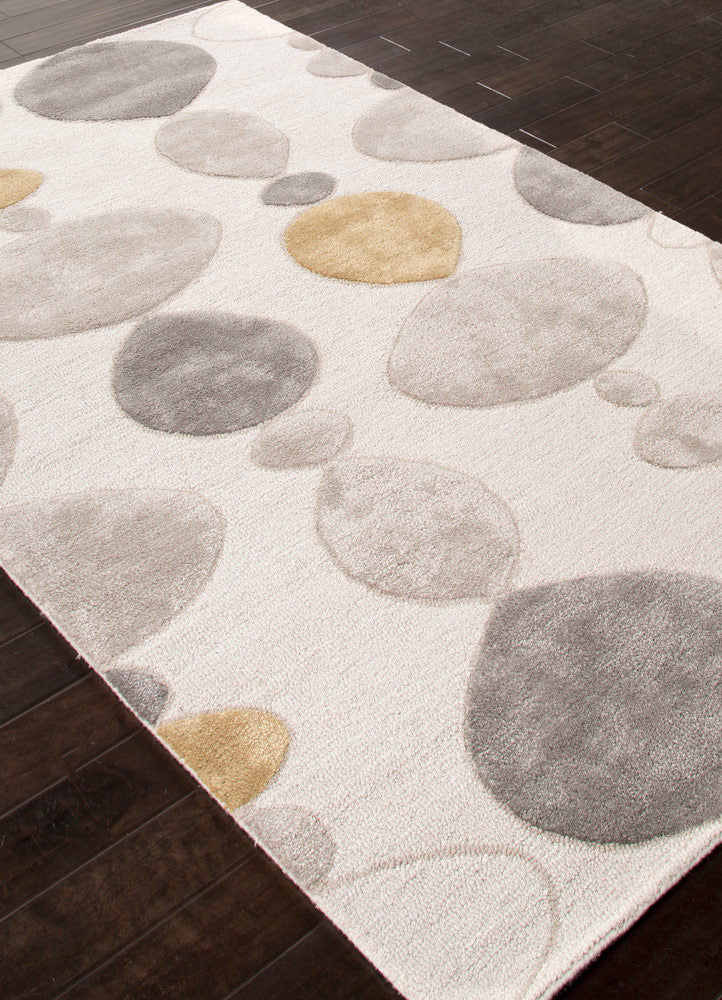 Blue Creekstone White Area Rug - Image 2
