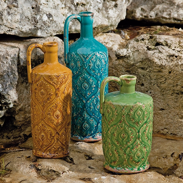 Blue Rebecca Pitcher Vase - Image 2