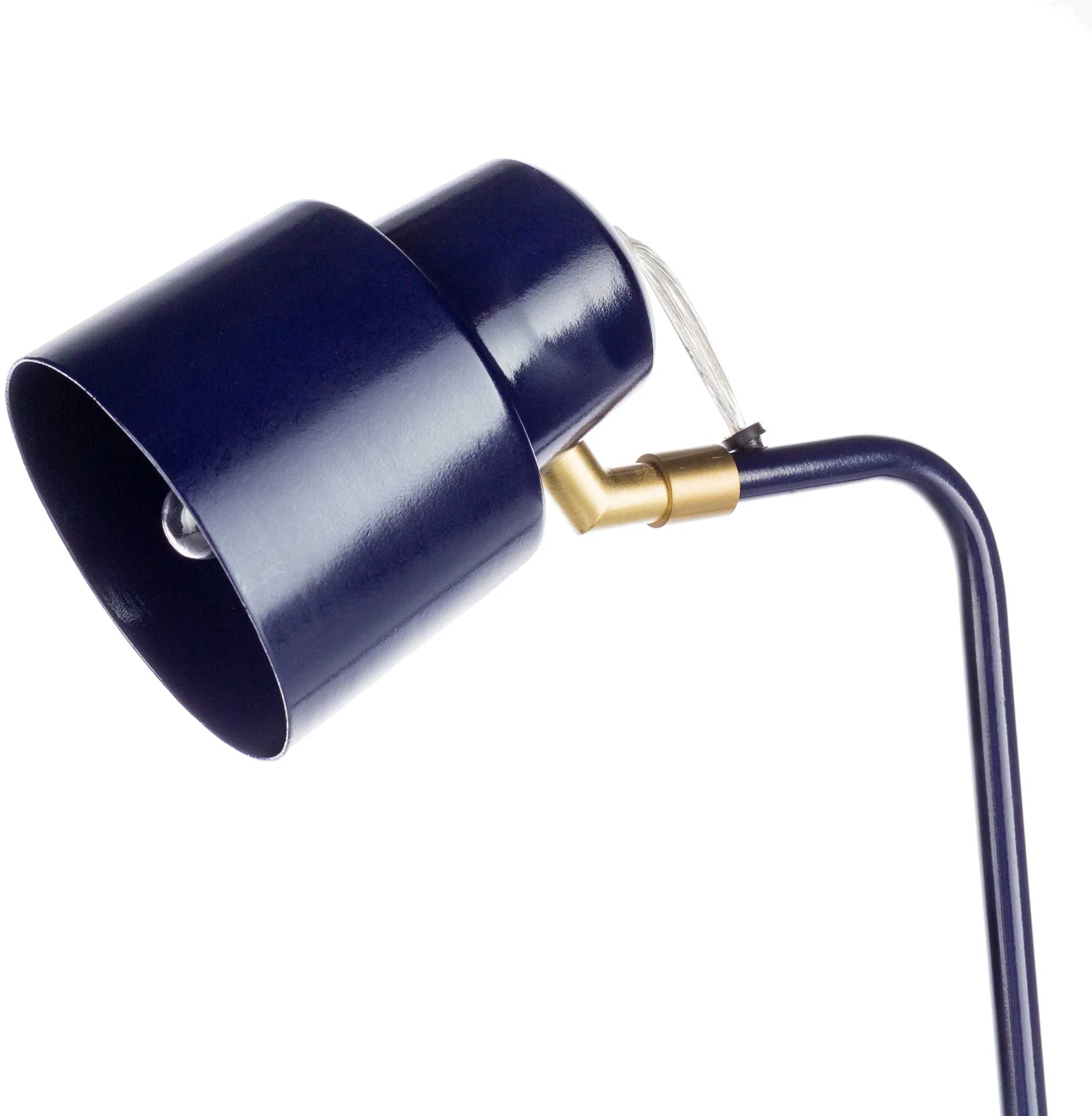 Blythe Table Lamp Violet/Navy/Brass - Image 2