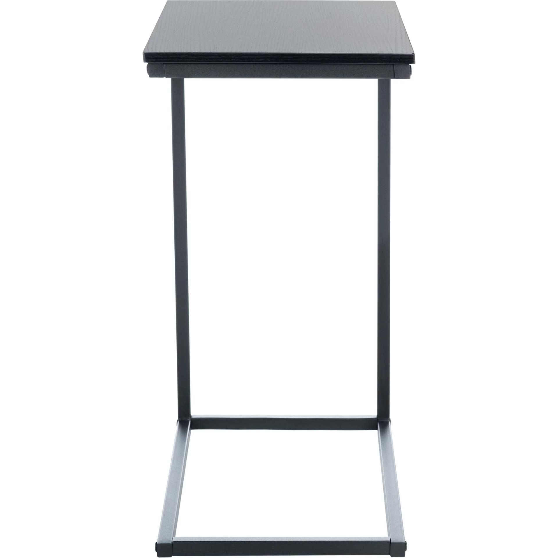 Boaltin Slanted Rectangular Side Table Black - Image 2