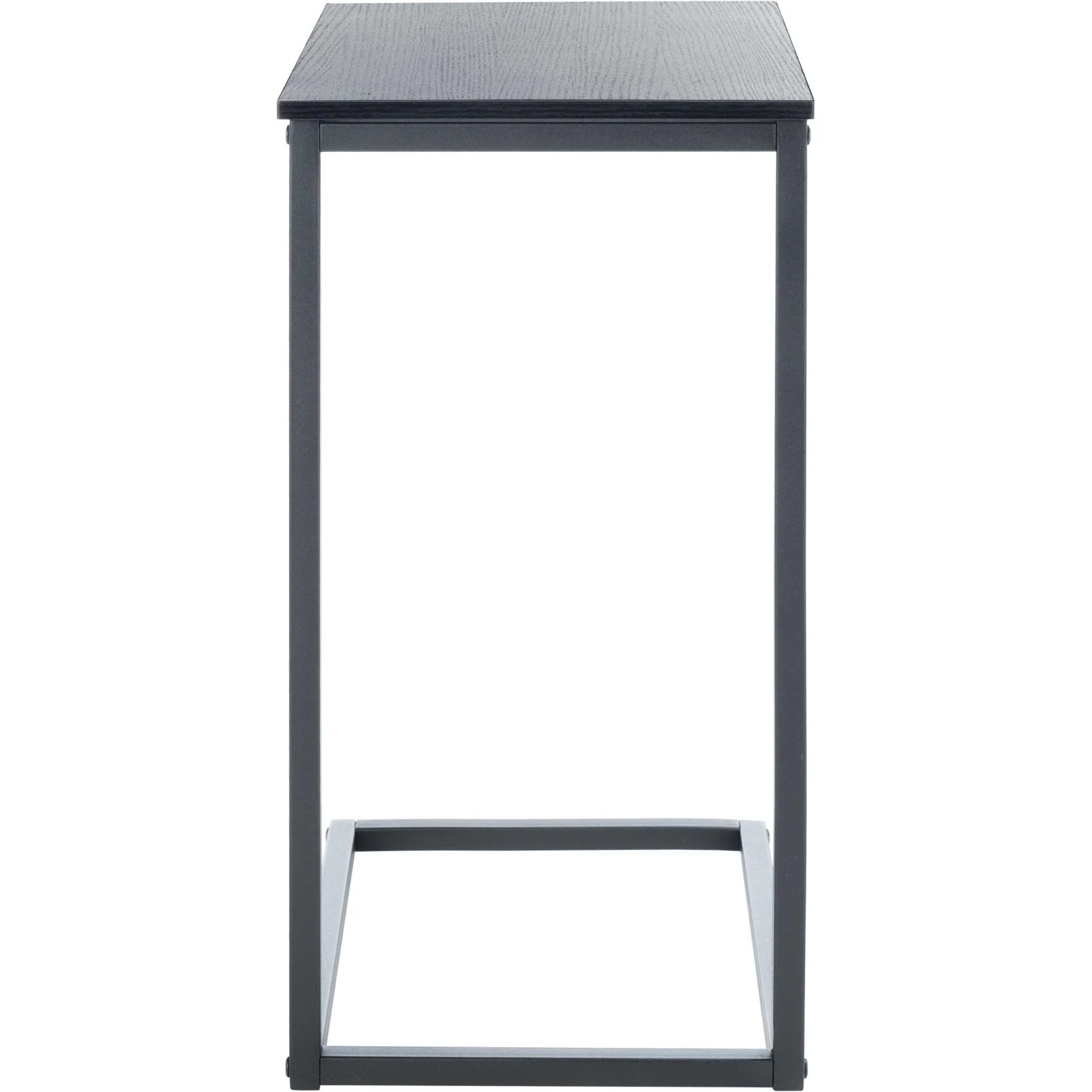 Boaltin Slanted Rectangular Side Table Black - Image 4