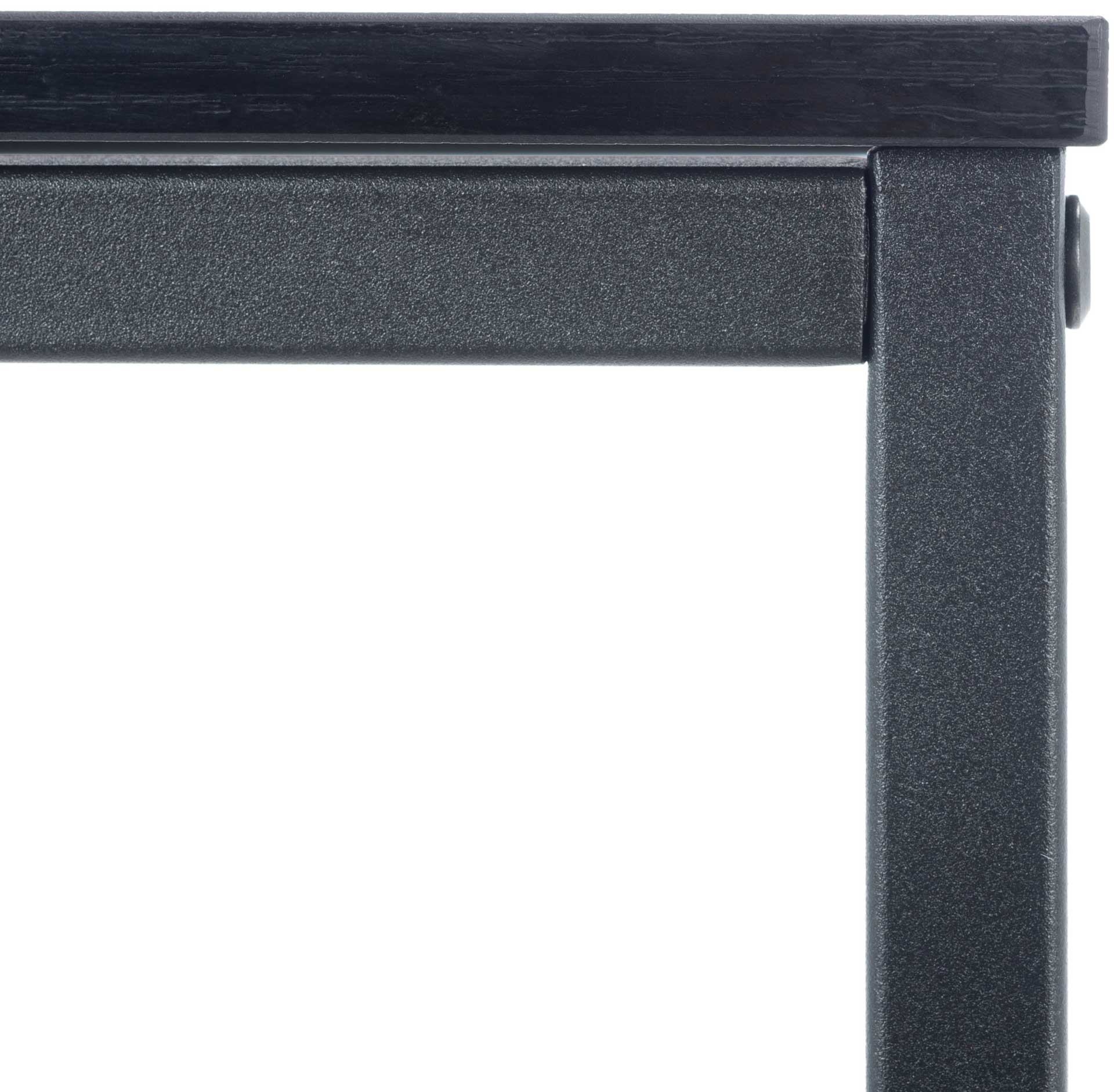 Boaltin Slanted Rectangular Side Table Black - Image 5