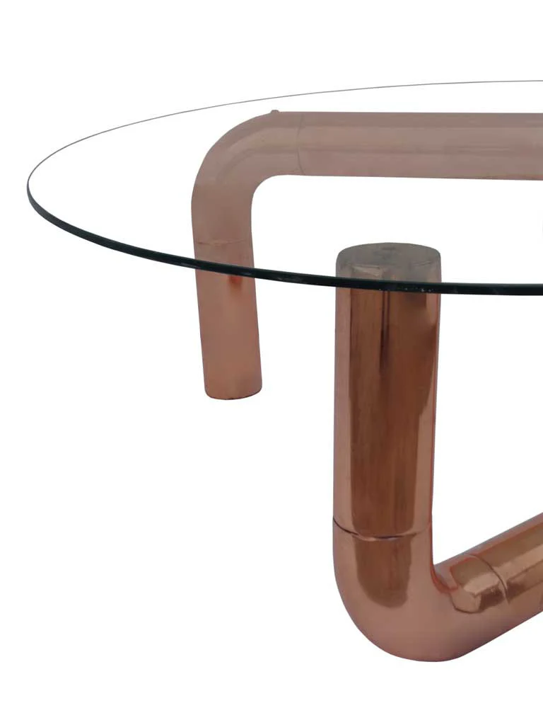 Boase Coffee Table Rose Gold - Image 3