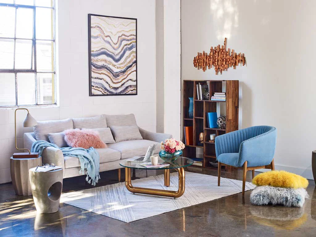 Boase Coffee Table Rose Gold - Image 4