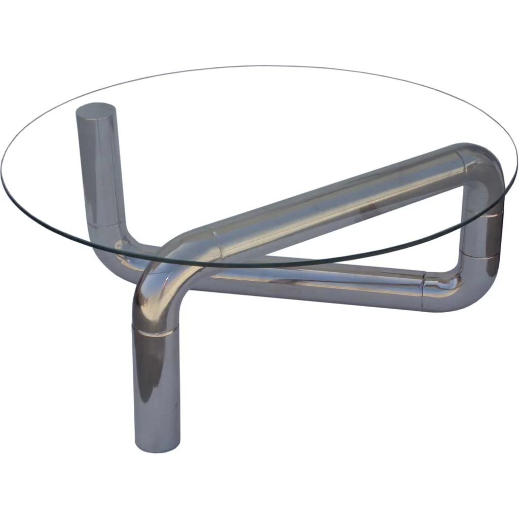 Boase Coffee Table Stainless Steel - Image 2