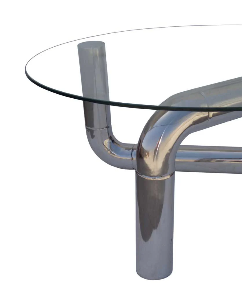 Boase Coffee Table Stainless Steel - Image 3