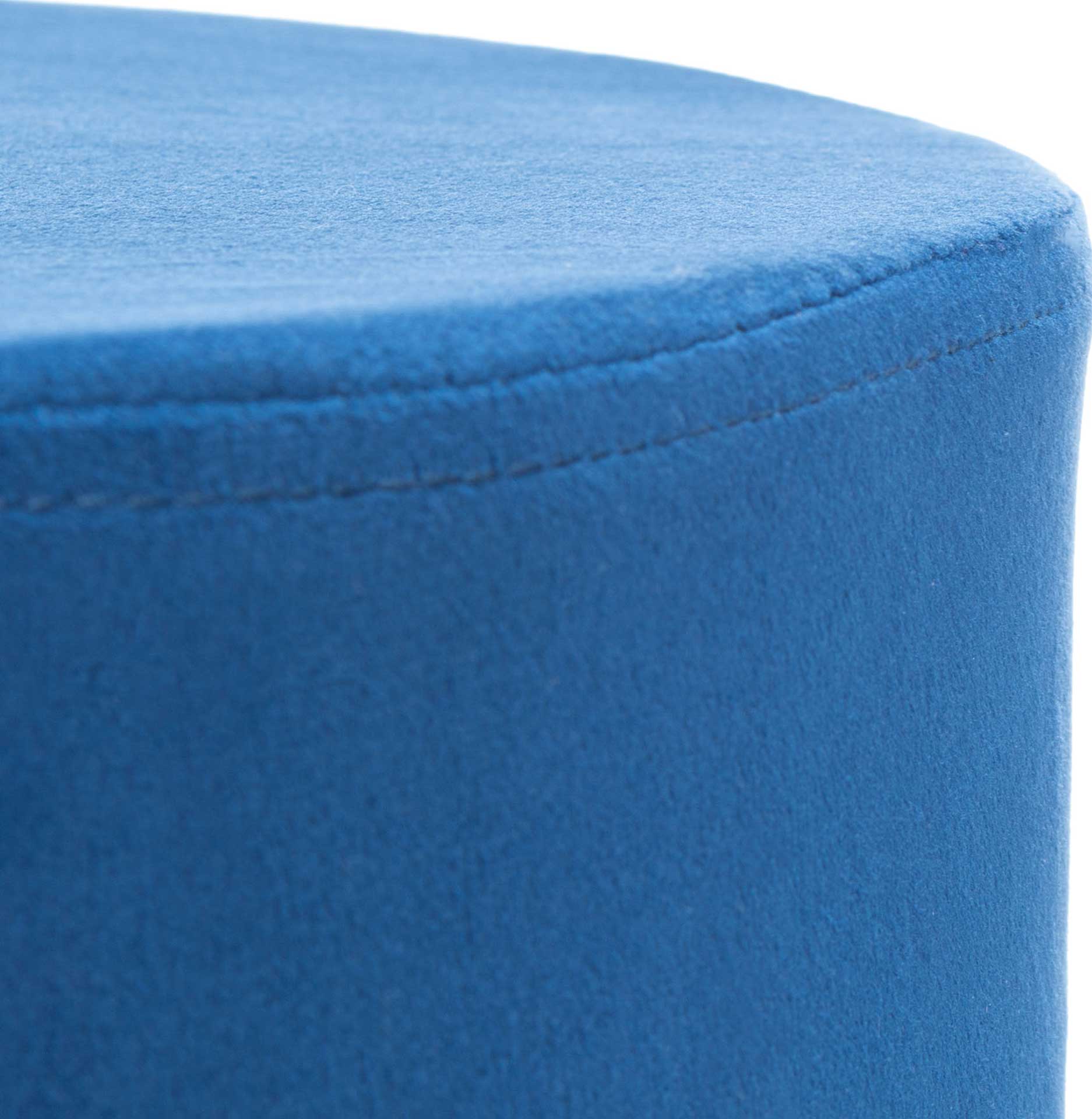 Boase Round Bar Stool Navy/Black - Image 3