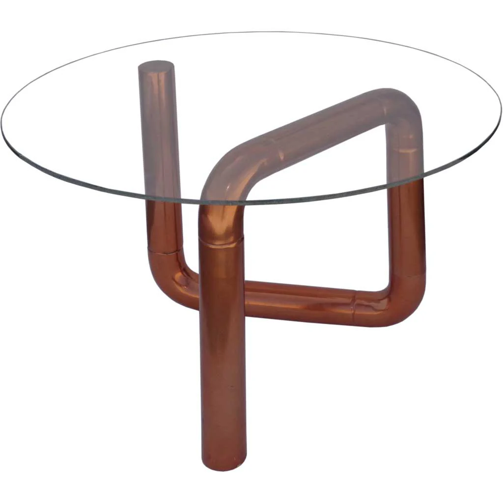 Boase Side Table Rose Gold - Image 2