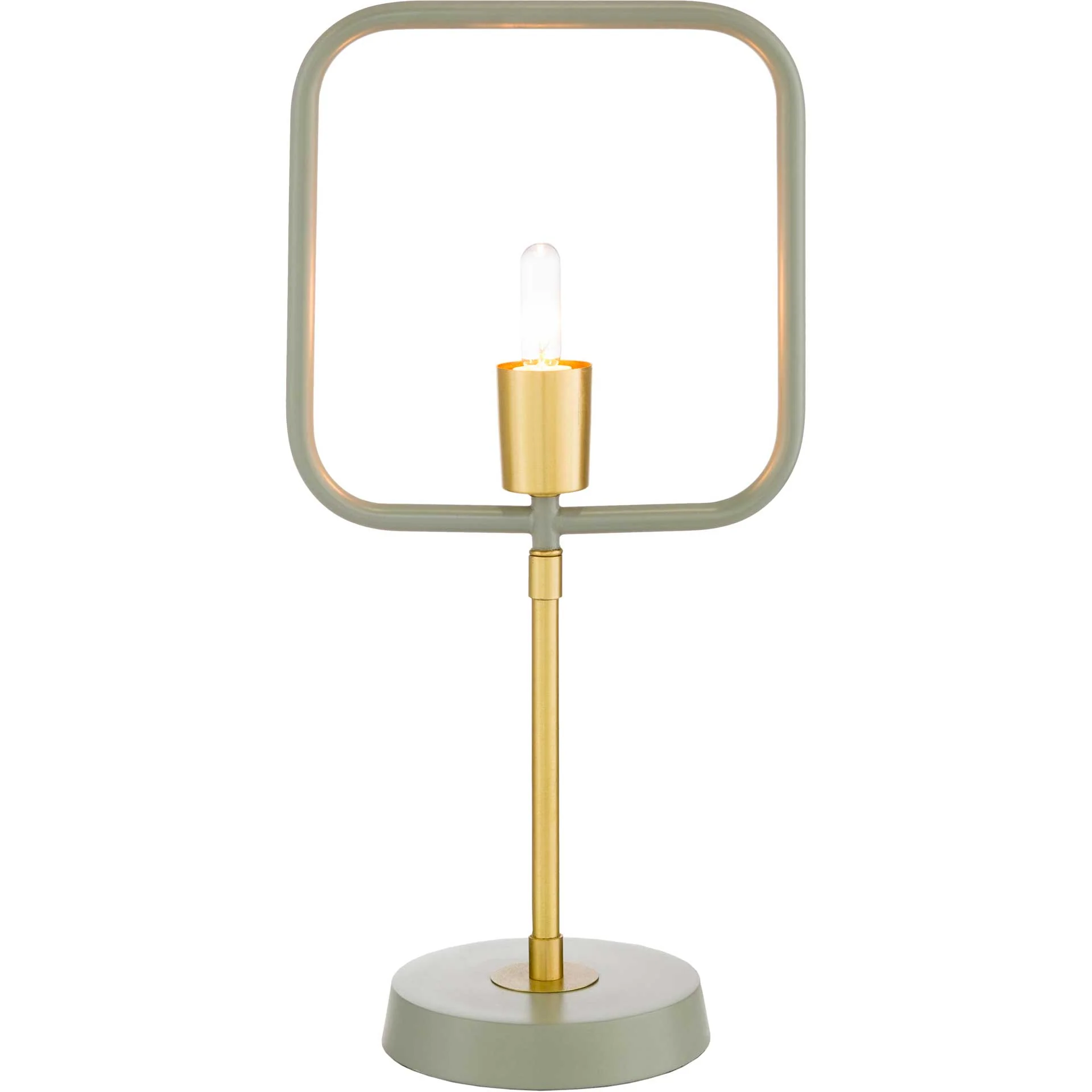 Bodhi Table Lamp Medium Gray/Gray/Brass - Image 2
