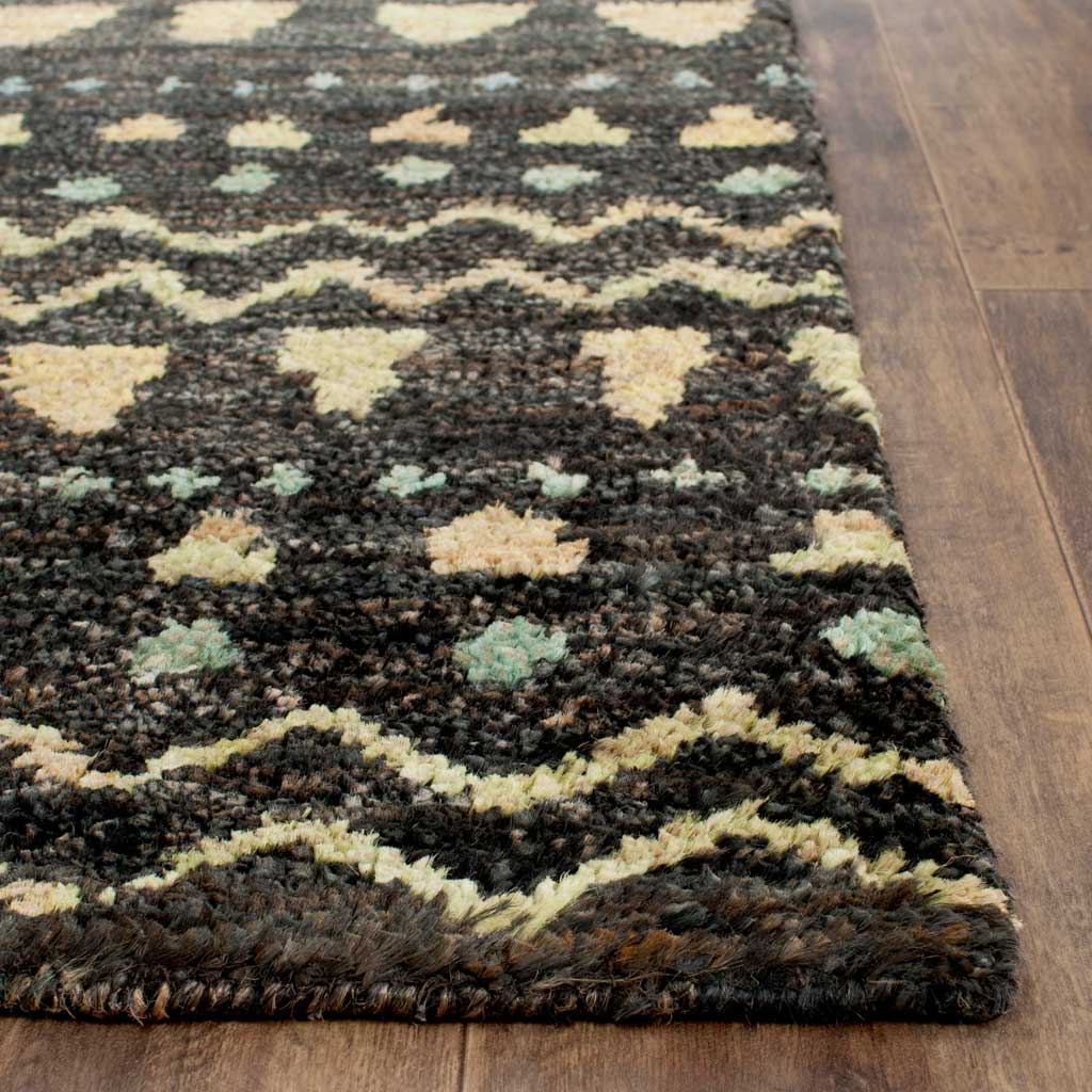 Bohemian Black/Gold Area Rug - Image 4