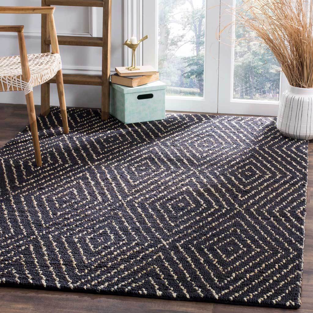Bohemian Black/Ivory Area Rug - Image 4