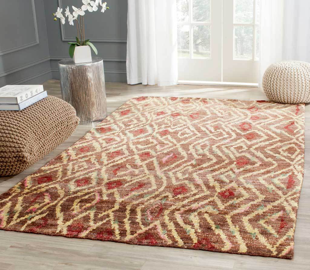 Bohemian Brown/Gold Area Rug - Image 4