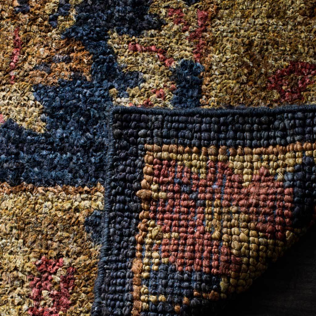 Bohemian Charcoal/Gold Area Rug - Image 3