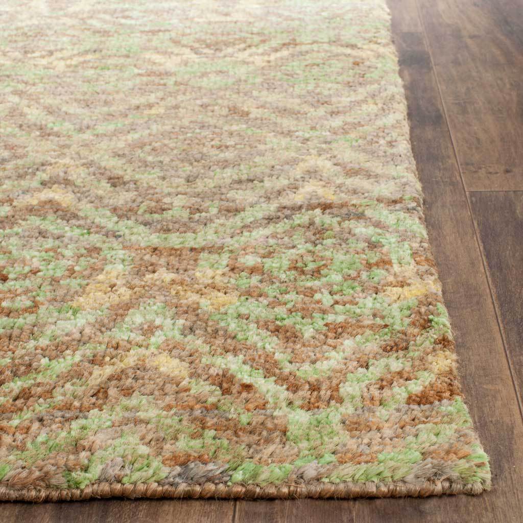 Bohemian Green/Brown Area Rug - Image 3