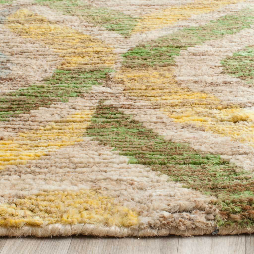 Bohemian Green/Yellow Area Rug - Image 3