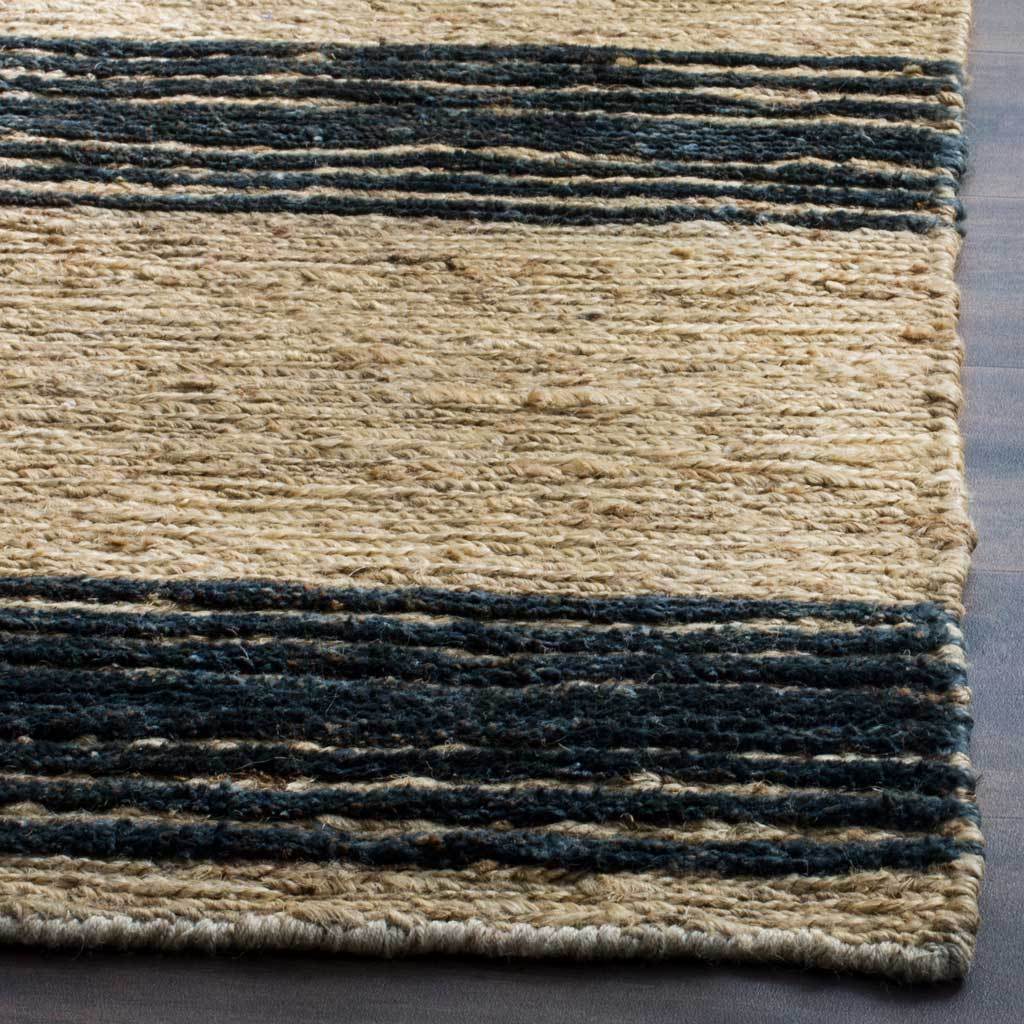 Bohemian Natural/Blue Area Rug - Image 2