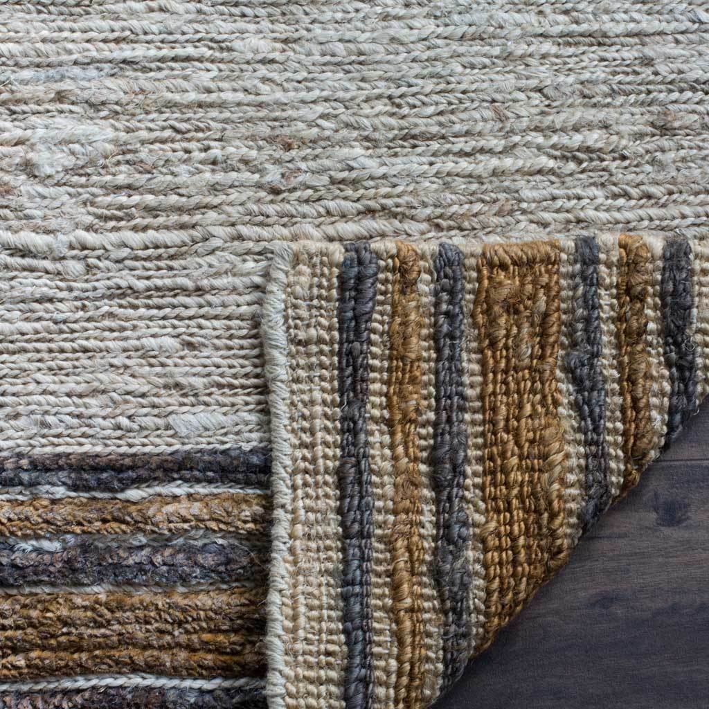 Bohemian Natural/Rust Area Rug - Image 3
