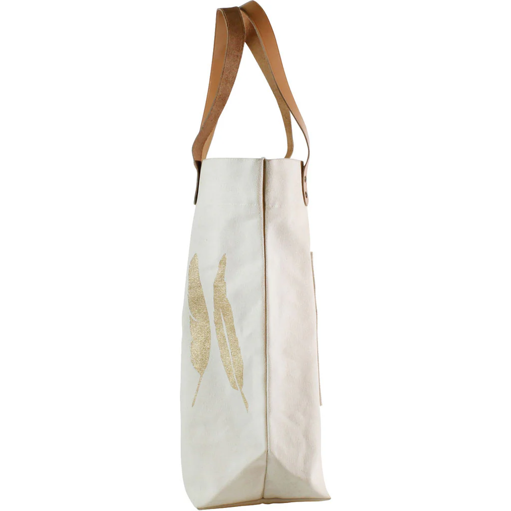 Bohemian Tote Feathers - Image 3