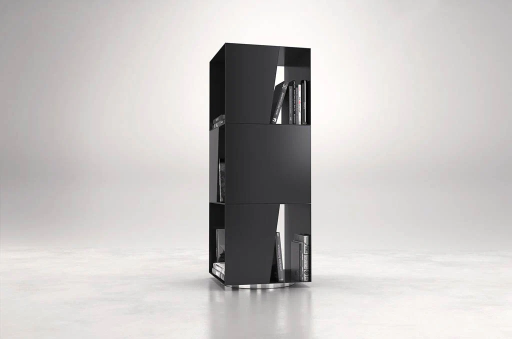 Bond Bookcase Black Powdercoat - Image 2