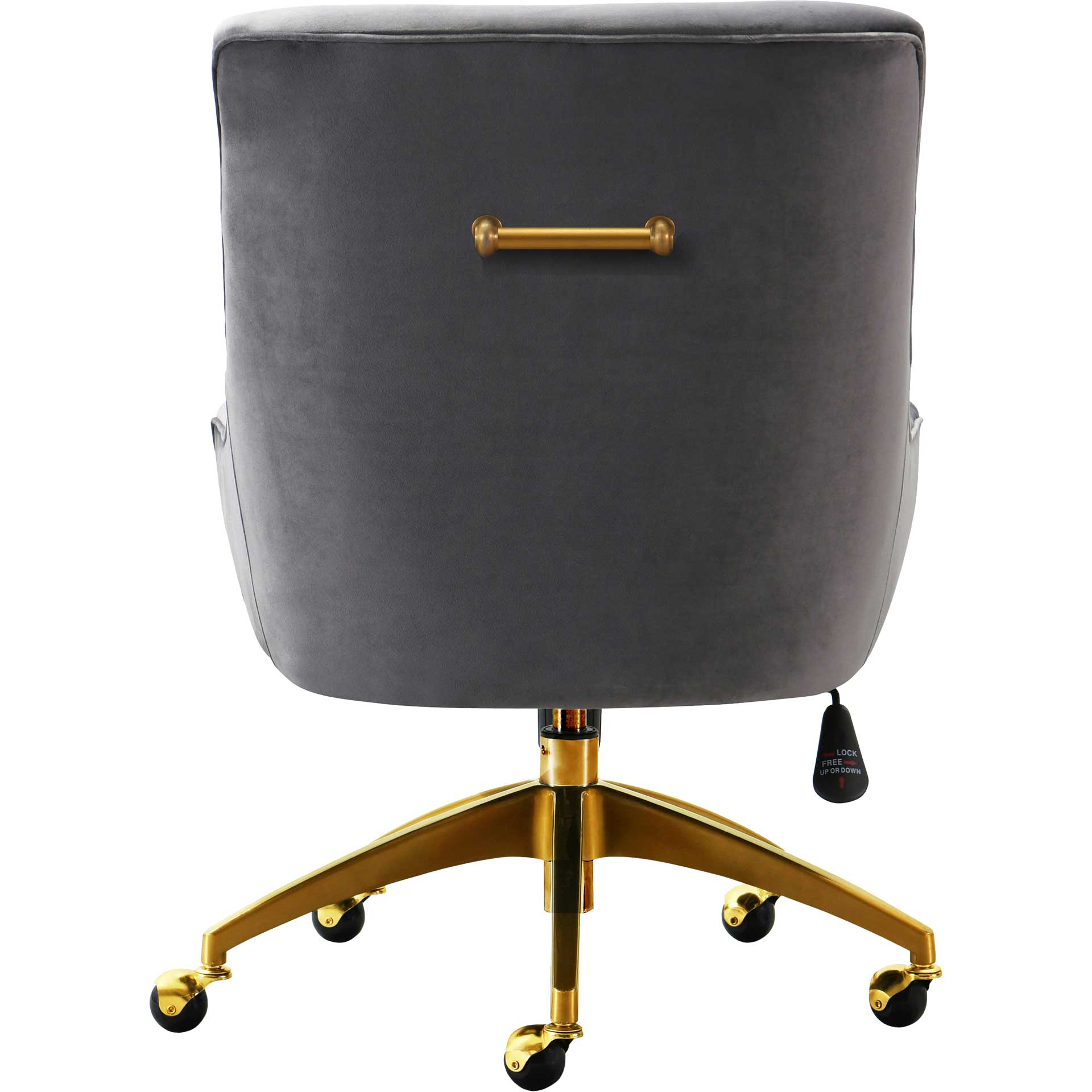 Bordeaux Office Swivel Chair Gray - Image 3