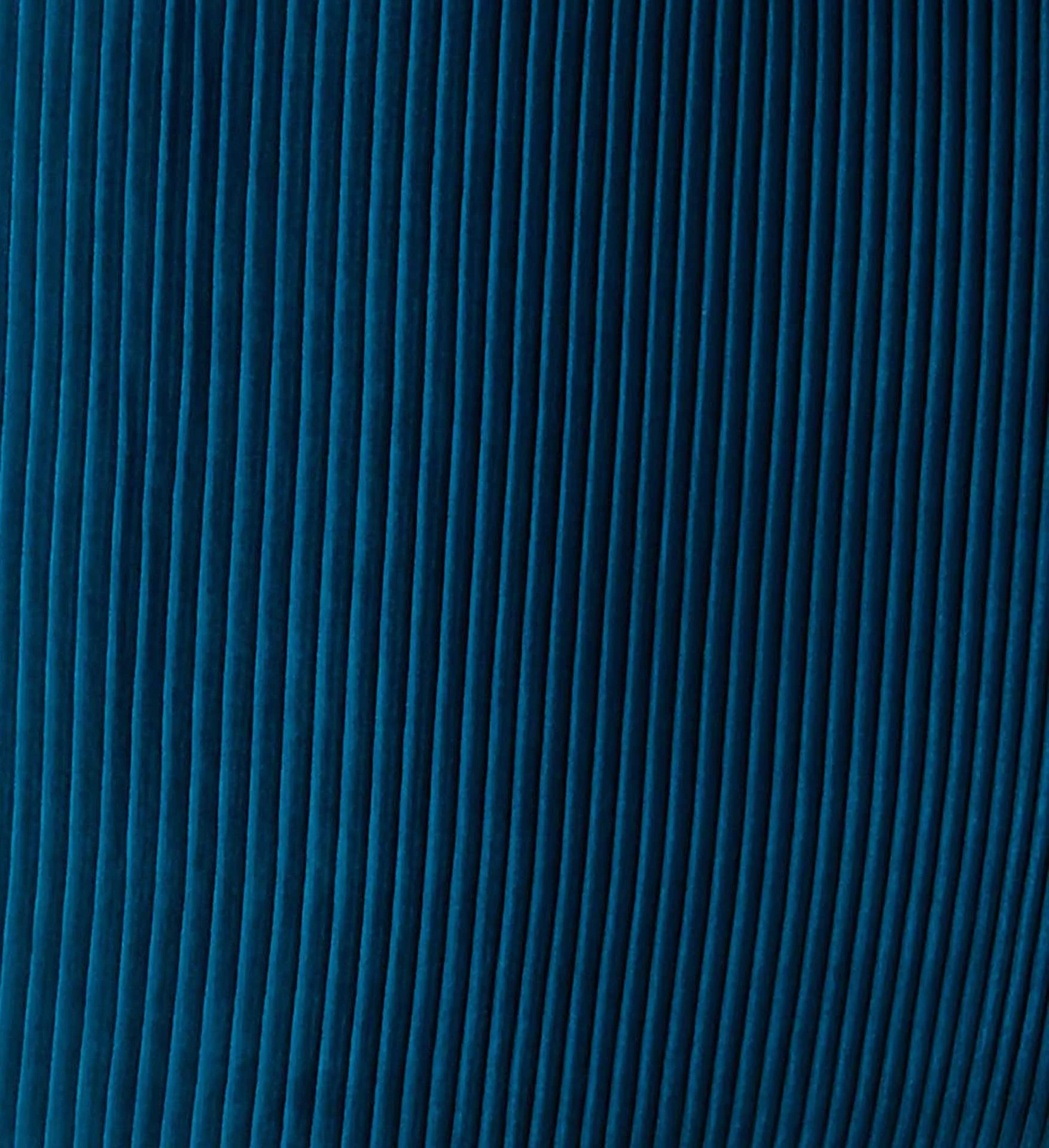 Bordeaux Pleated Velvet Side Chair Navy - Image 5