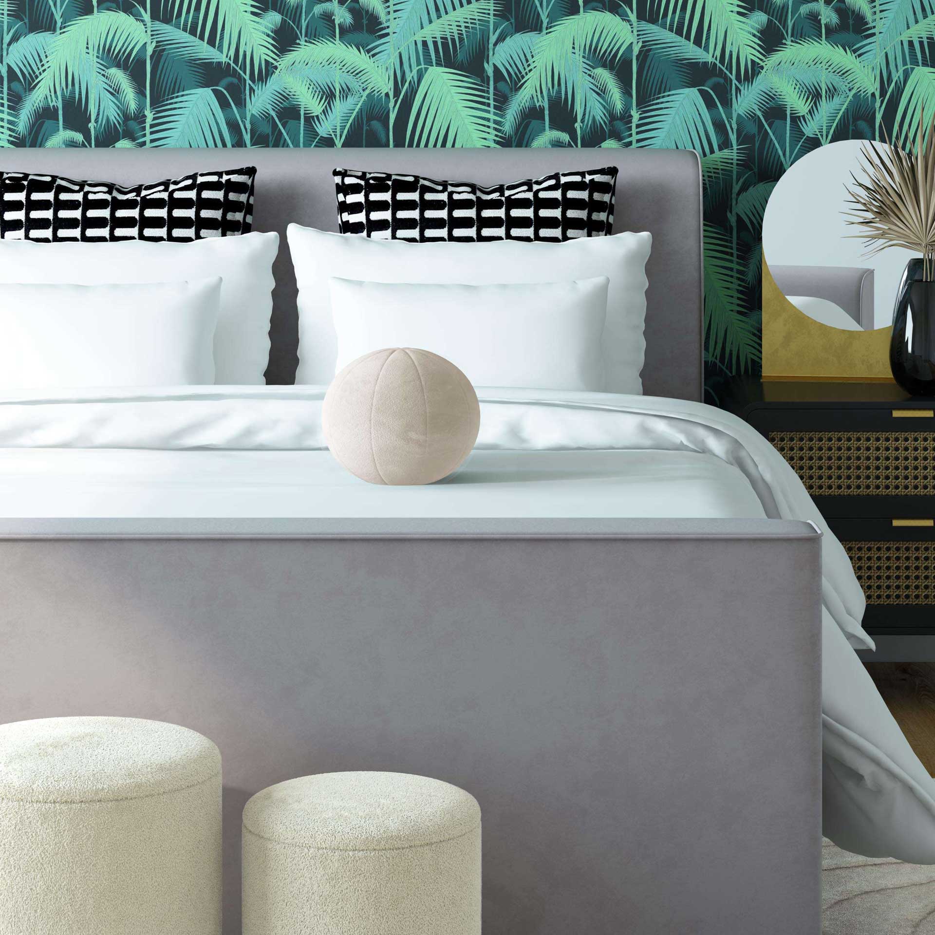 Boris Velvet Pillow Cream - Image 4