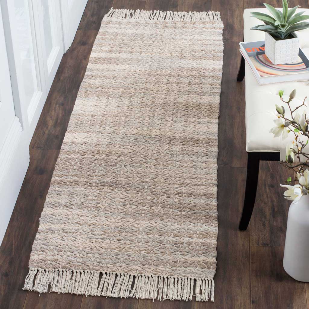 Boston Beige/Ivory Runner Rug - Image 2