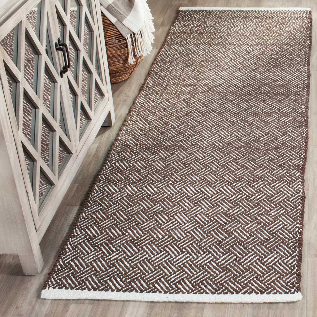 Boston Brown Runner Rug - Image 2