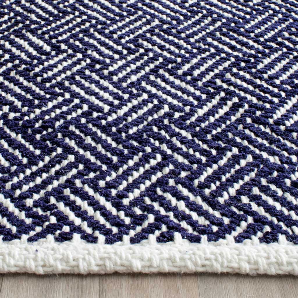 Boston Navy Runner Rug - Image 2