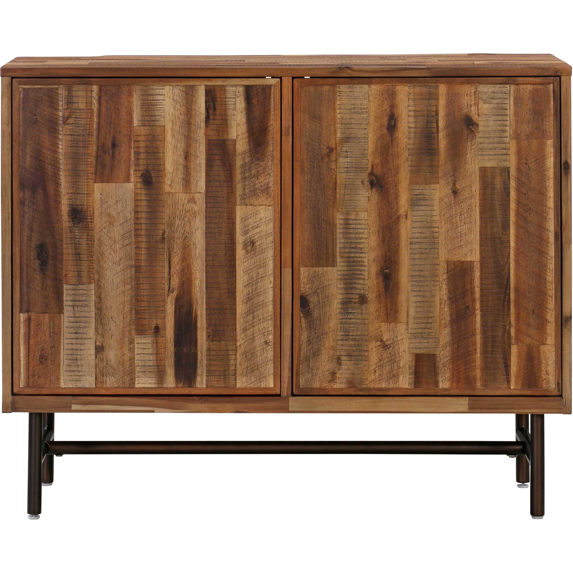 Boston Wooden Accent Cabinet Brown - Image 2